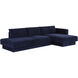 Tecoma Danny Navy Sofa Chaise, RAF